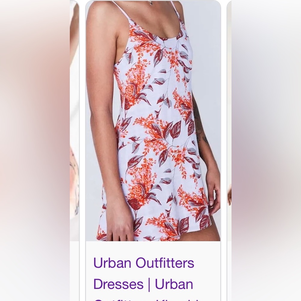 Urban outfitters size small floral dress